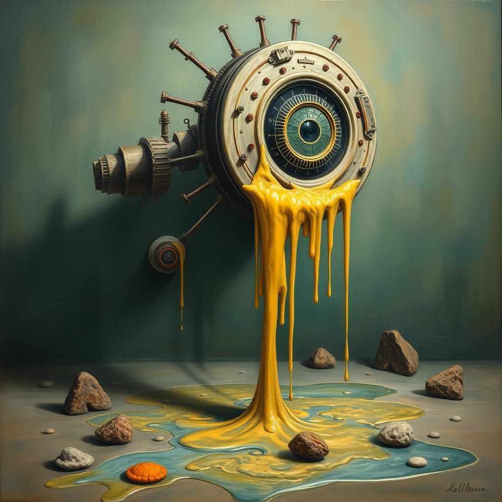 Pre-Raphaelite Surrealism: Submechanophobia in Oil