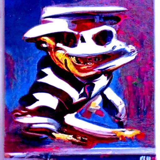 Impressionistic Oil Painting Landscape