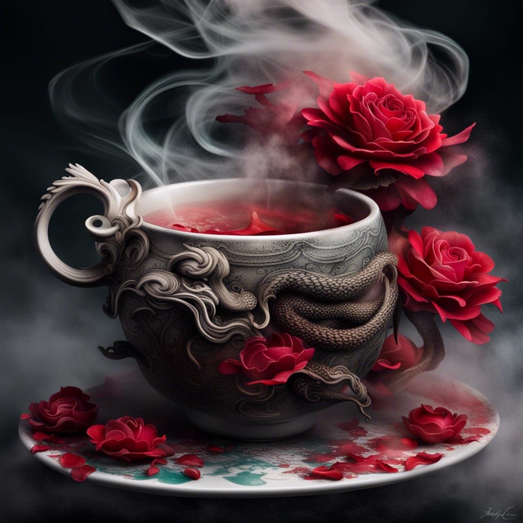 A Cup Of Roses