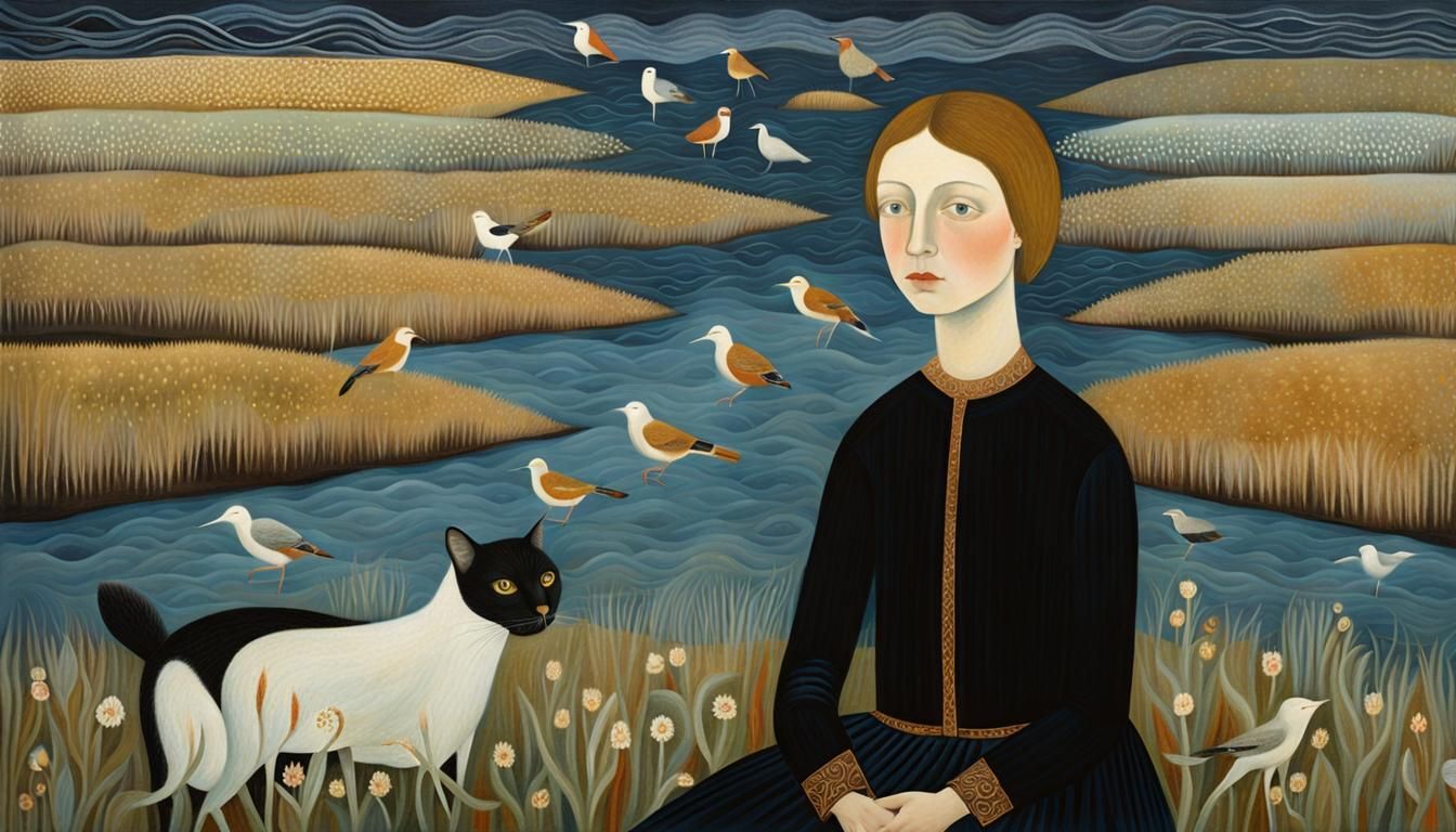 Infinite Consciousness and Self-Reflection in Ethereal Style