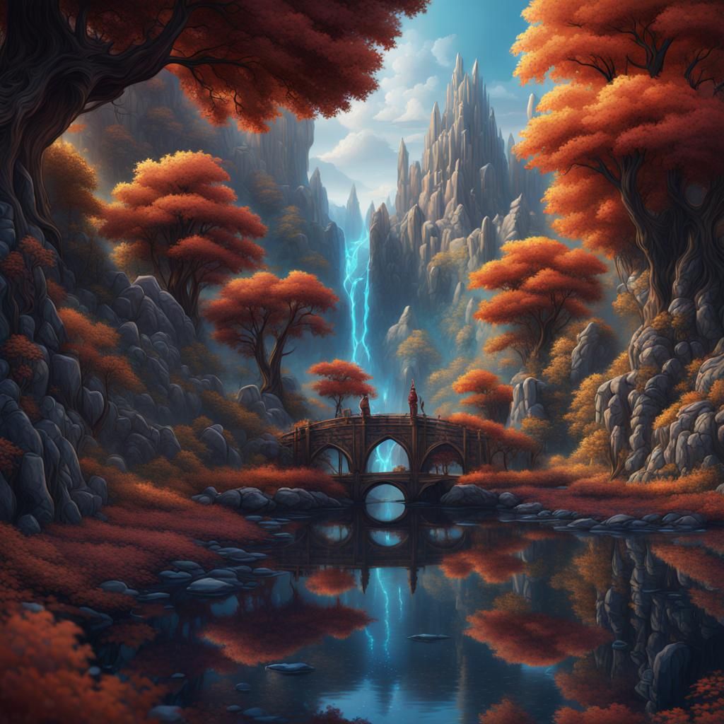 Detailed Diamond Painting in Unreal Engine Style