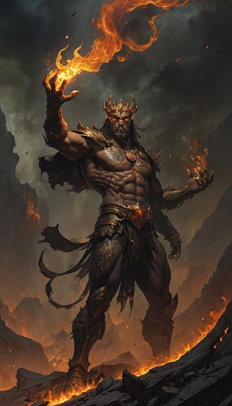 King of Flames Conjures Firestorms