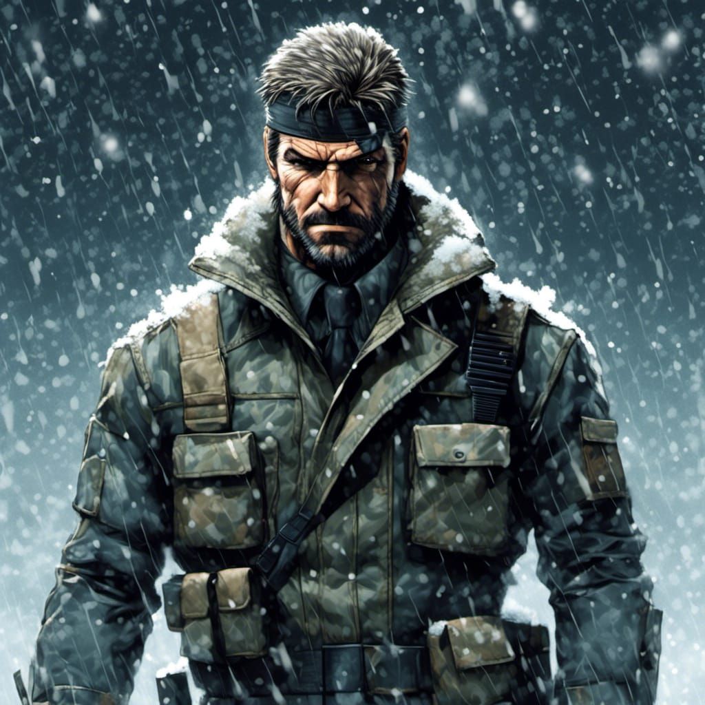 Solid Snake Getting Older