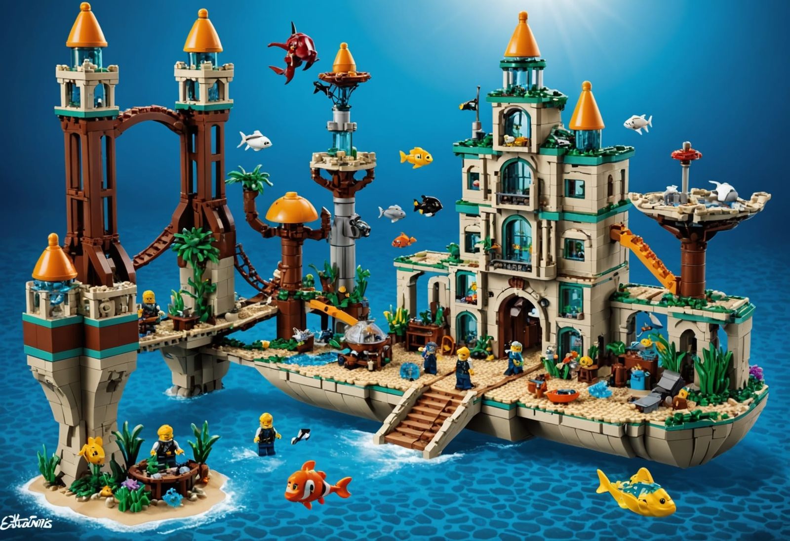 Lego Atlantis Undersea Kingdom