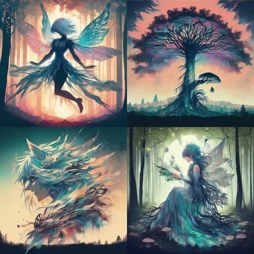 Wolf DreamShaper: A Cel-Shaded Anime Fantasy