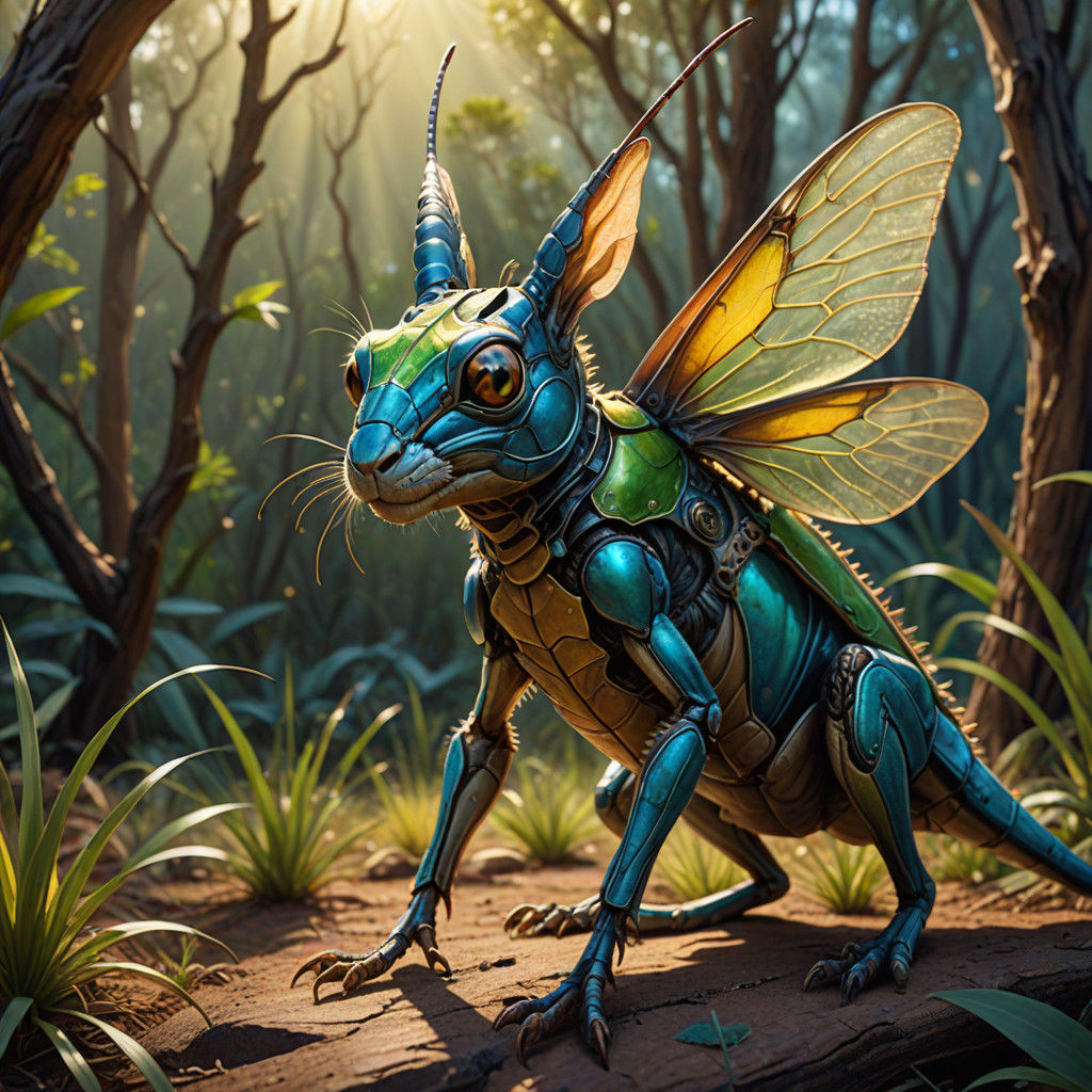 Vibrant Australian Outback Transformation in Hyper-Realistic...