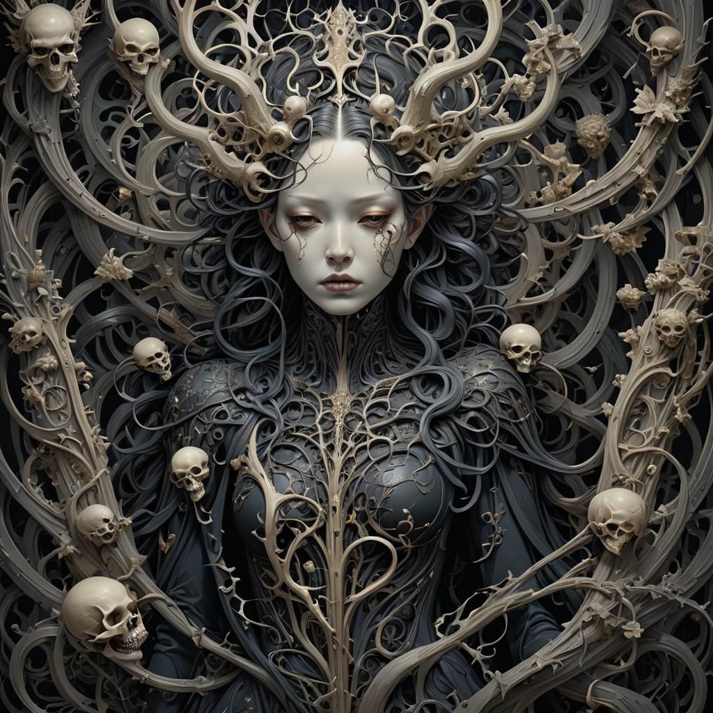 Dark Despair: Maximalist Art by James Jean