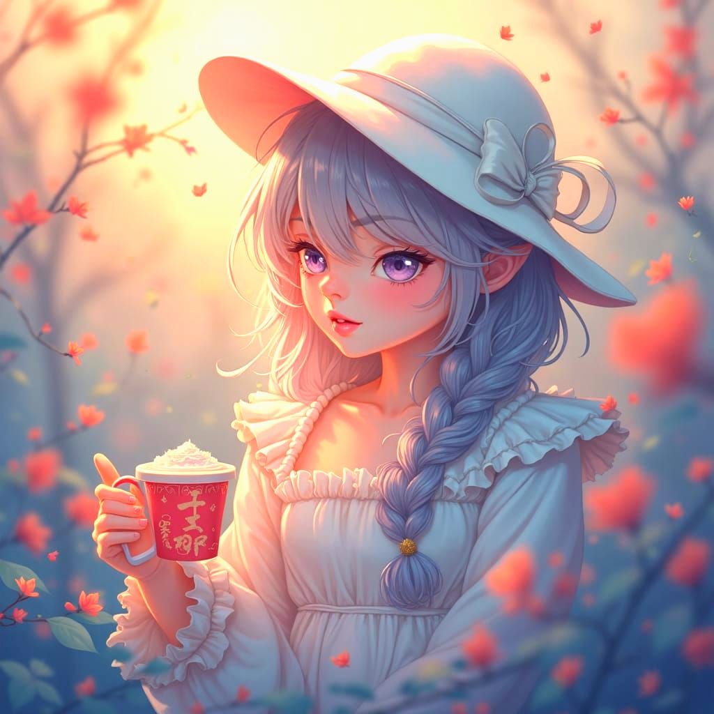 Dreamy Soft-Focus Image with Clear Details