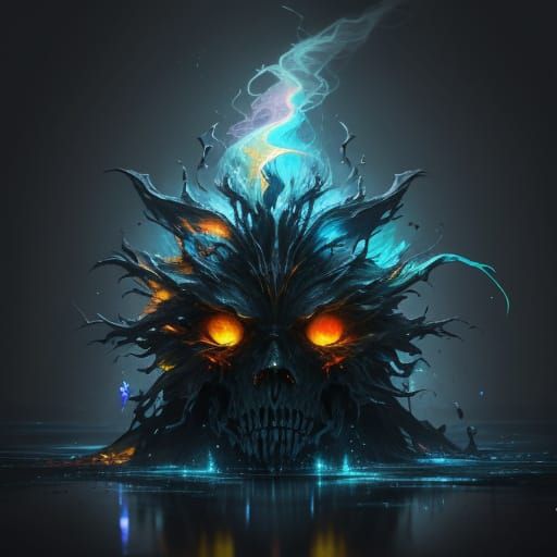 Ethereal Ghost in Hyperrealistic Concept Art