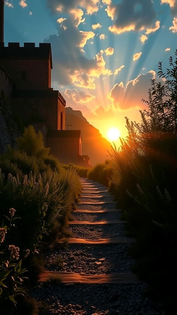 Path to Mind: Natural Beauty in Raw Light