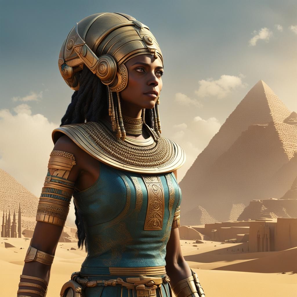 Futuristic Taweret: Egyptian Goddess of Women and Children
