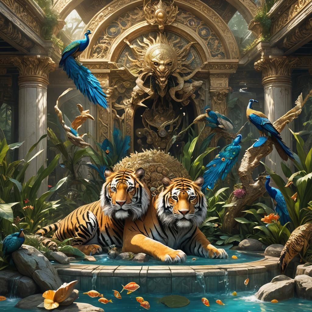 Lord of Tartary: Hyperrealistic Splendor and Colorful Court