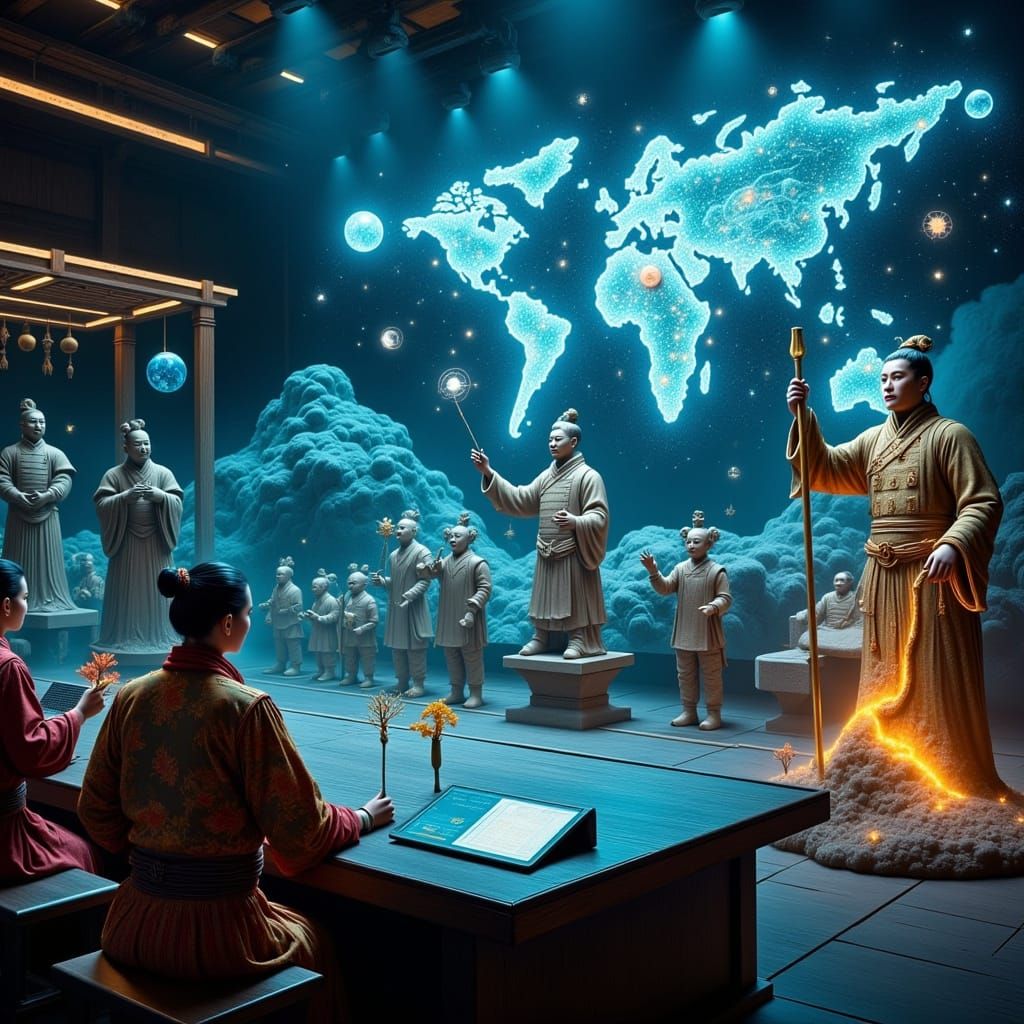 Ancient Chinese Officials Monitor Quantum Timelines in a Fut...