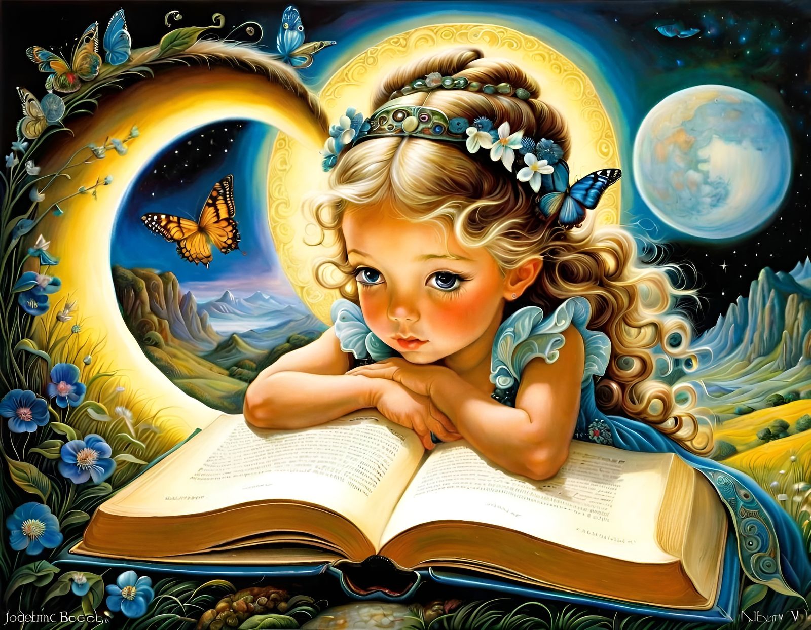 Book of Stories, Legends and Fairy Tales, Book Art