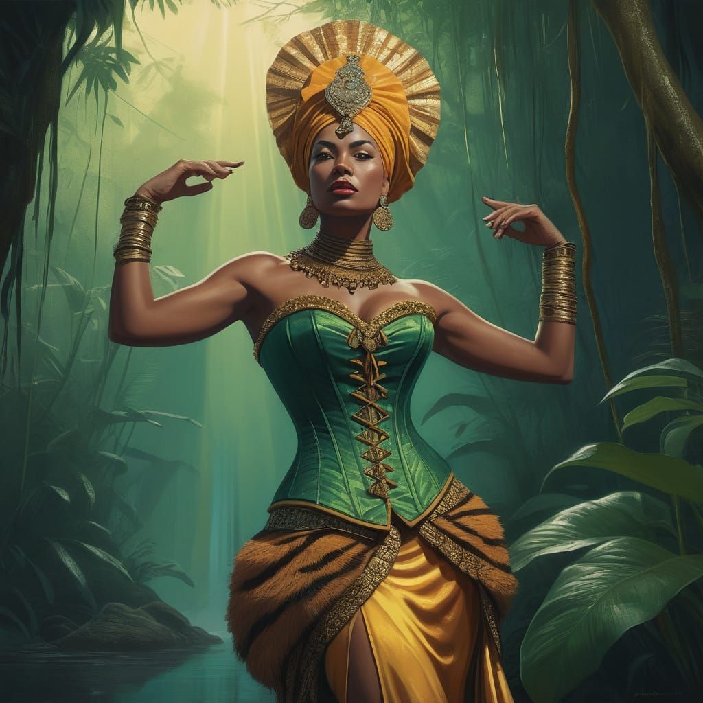 Fearless Goddess of the Jungle