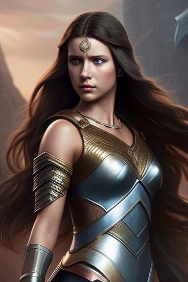 Millie Bobby Brown as Warrior girl 17