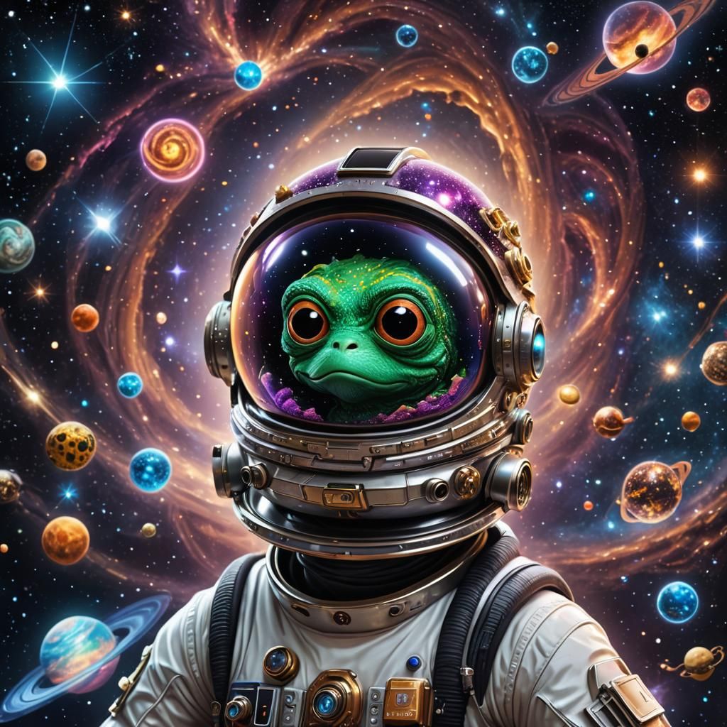 Pepe spaceman