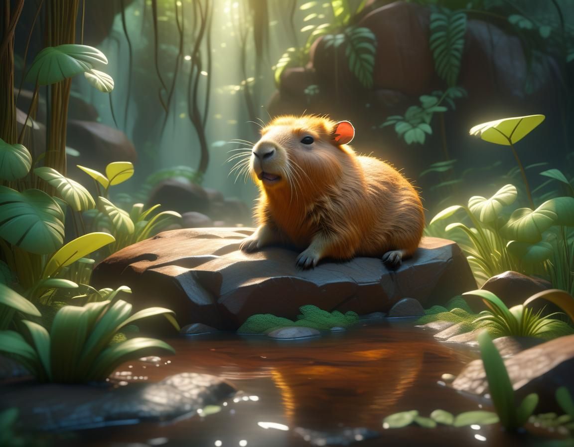 Meanwhile, in the jungle.