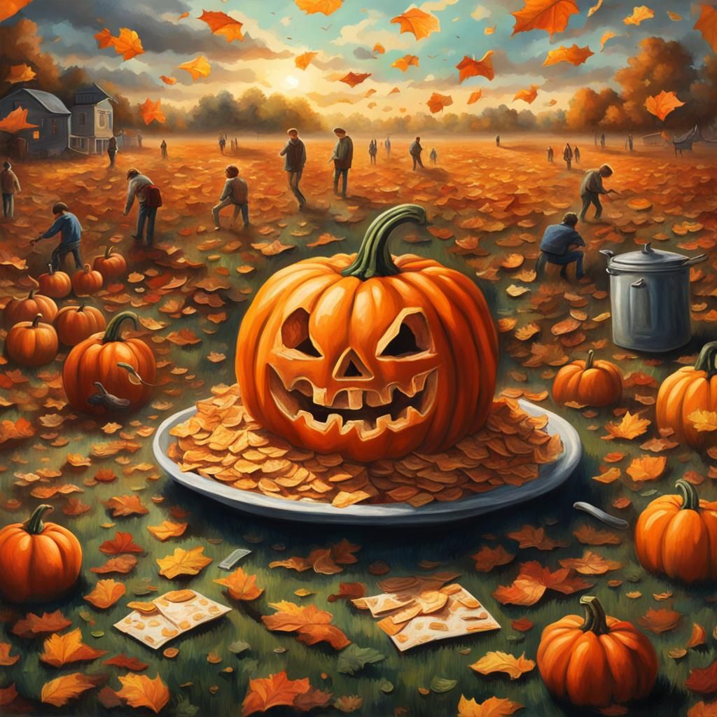 Surreal Nostalgic Art Masterpiece of Youthful Memories