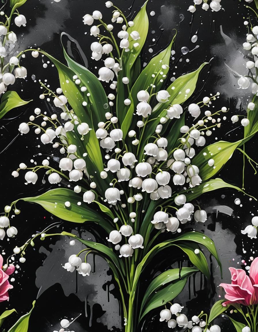 May 1st, lily and roses.