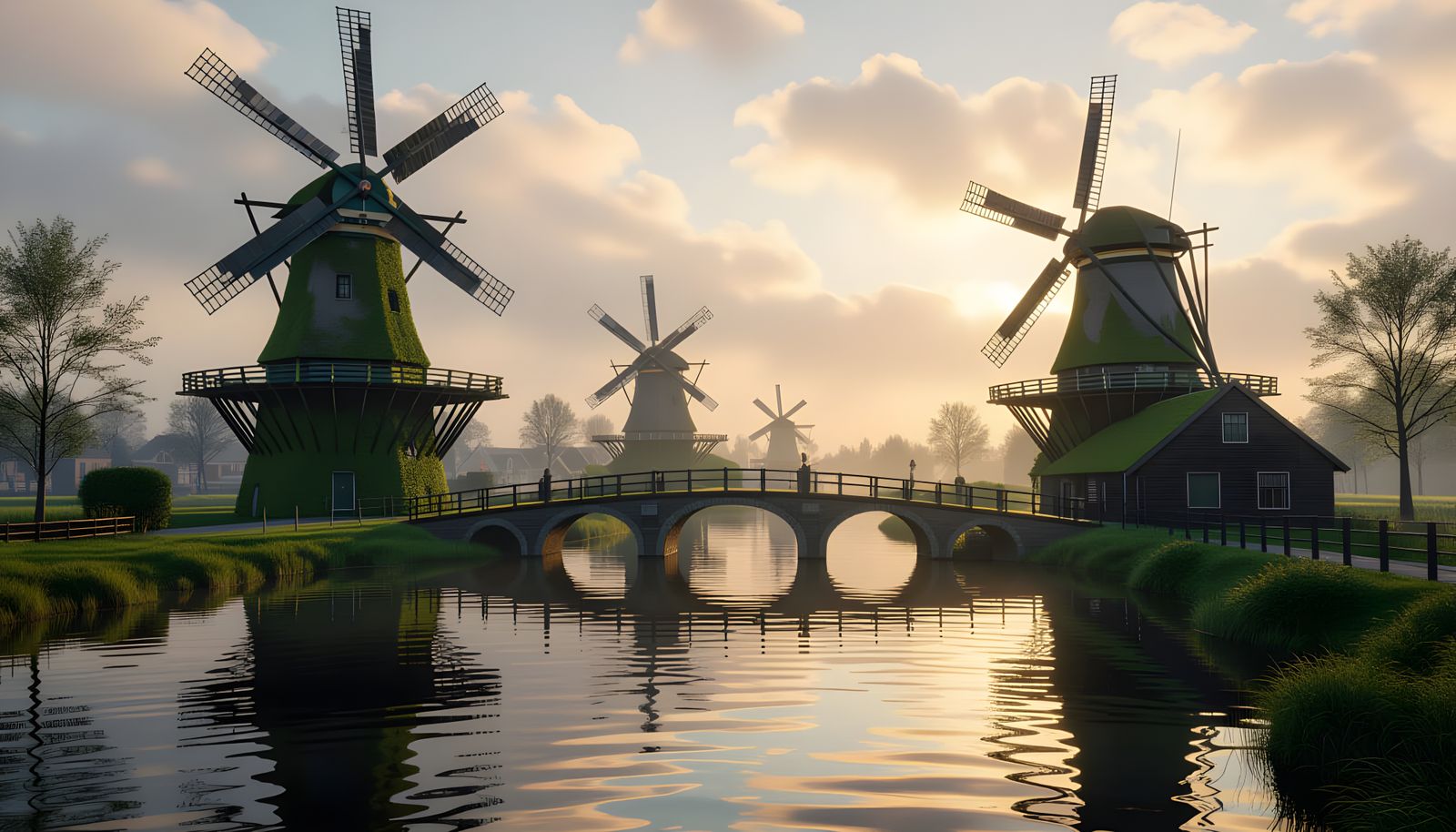 Nature Reclaims Post-Apocalyptic Netherlands: Windmills and ...
