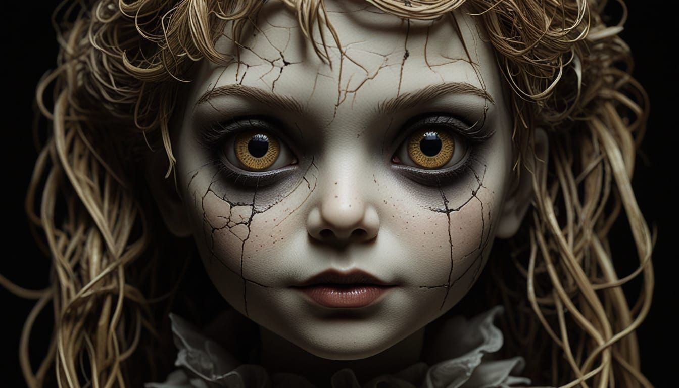 Grotesque Doll with Clockwork Eye: Concept Art