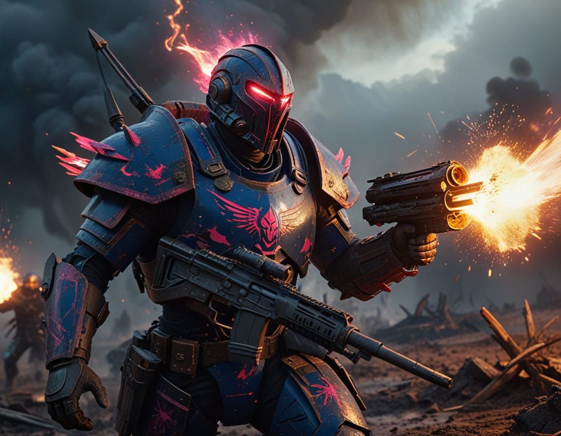 Epic Axolot Frenzy: Raytraced Closeup of Fleeing Warriors