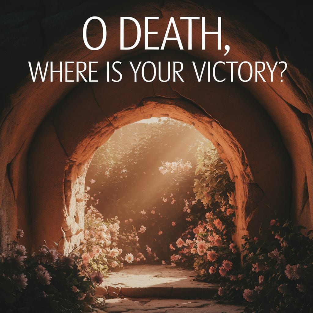 Ethereal Tomb Opens to Lush Garden in Vibrant Colors