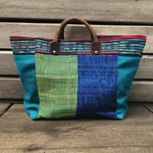 Beautiful Upcycled Bags Made from Textiles