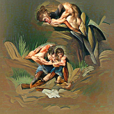 Cain and Abel: A Surreal Interpretation