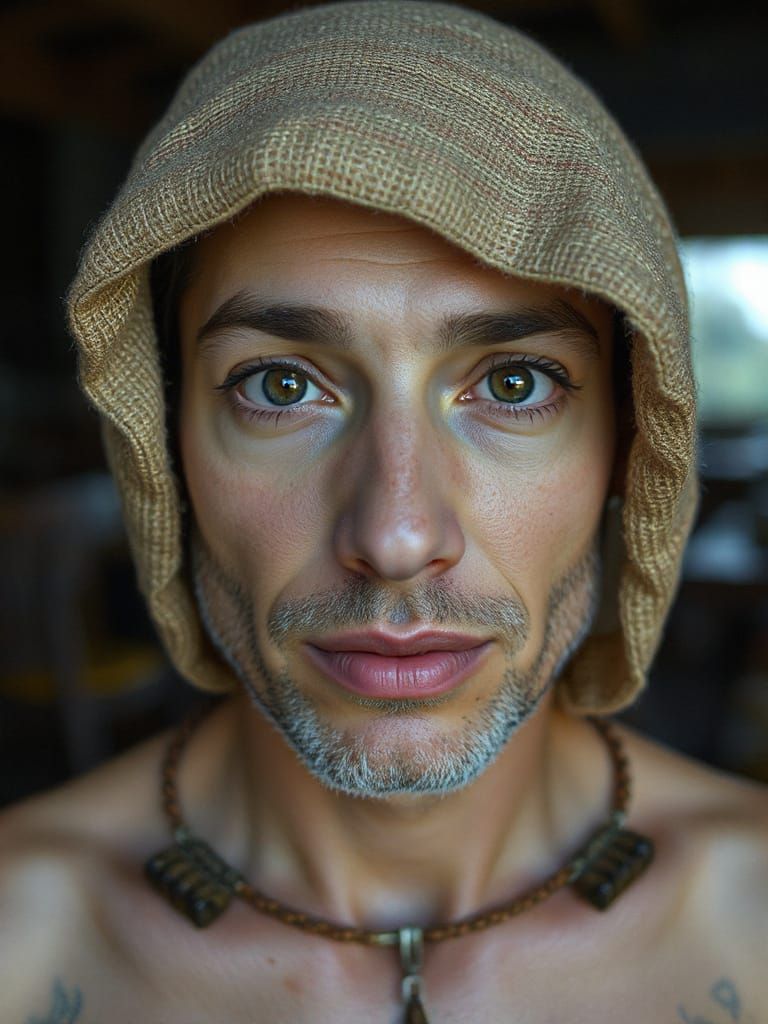 Realistic Photo of a Human Being