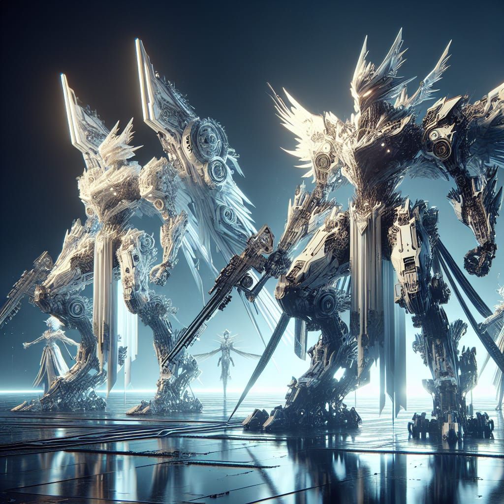 LancerRPG White Witch and Balor Mechs in 8K