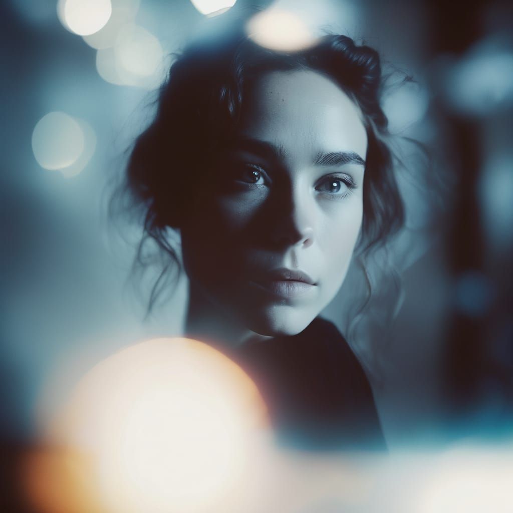 Ethereal Film Noir Goddess