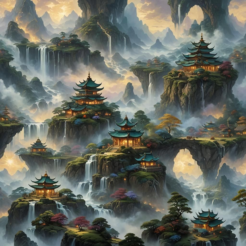 Ethereal Fantasy of the Three Realms