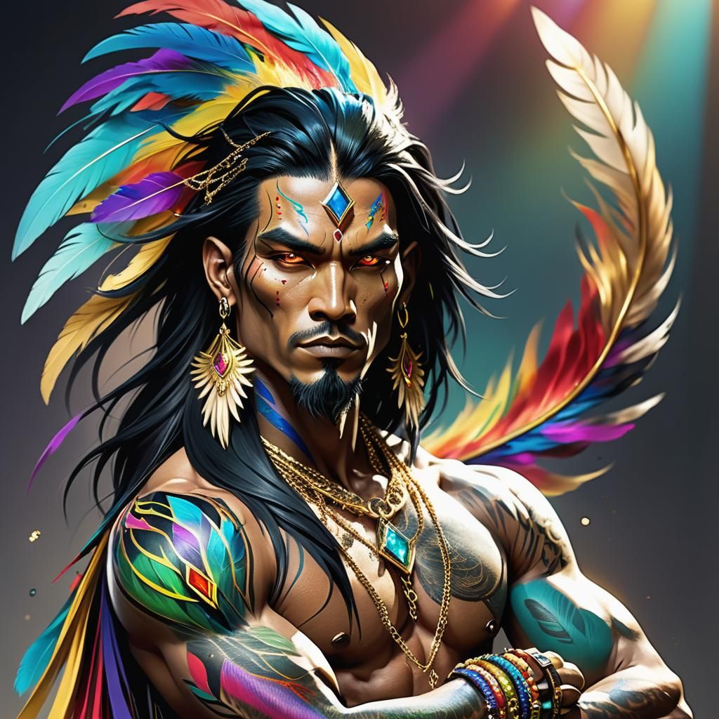 Air Elemental King Concept Art in Unreal Engine 5