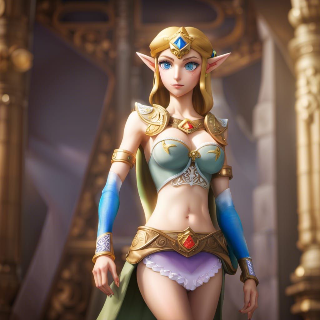 Hyperrealistic Woman with Intricate Details