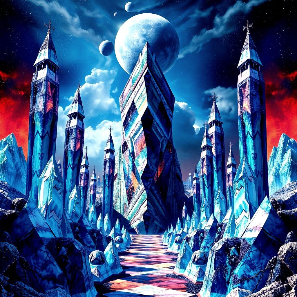 Enantiomorphs in Mysterious Geometric Forms