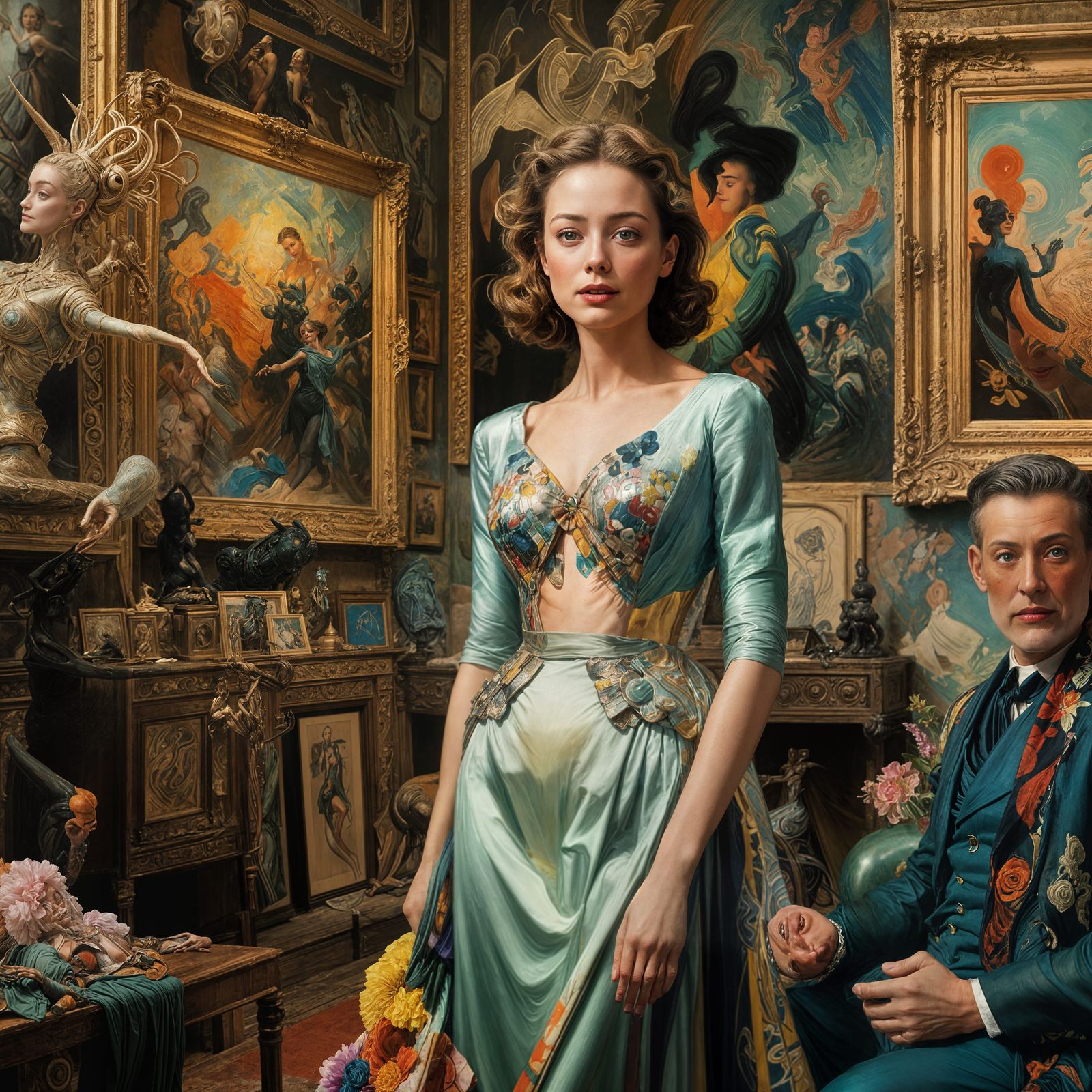 she's debating whether or not to become part of his family