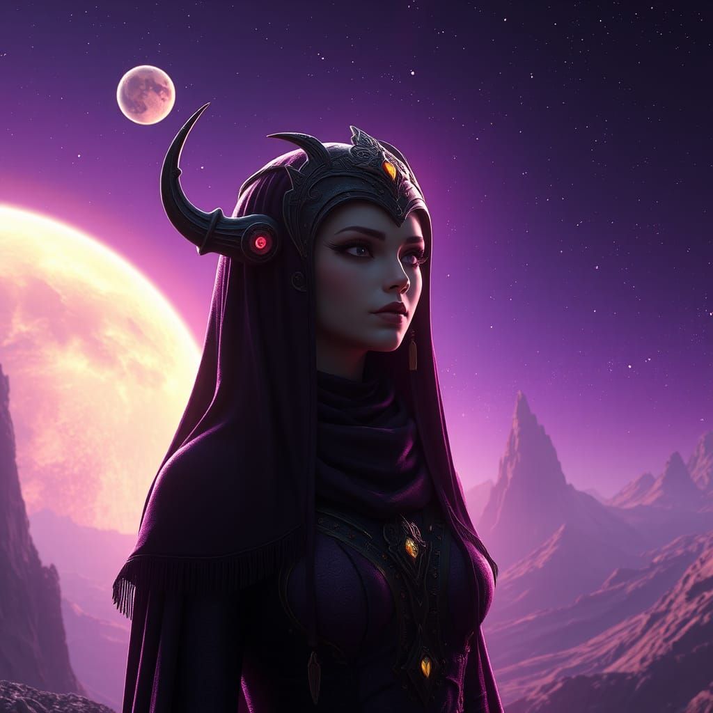 Person From Erra: Dark Fantasy Concept Art