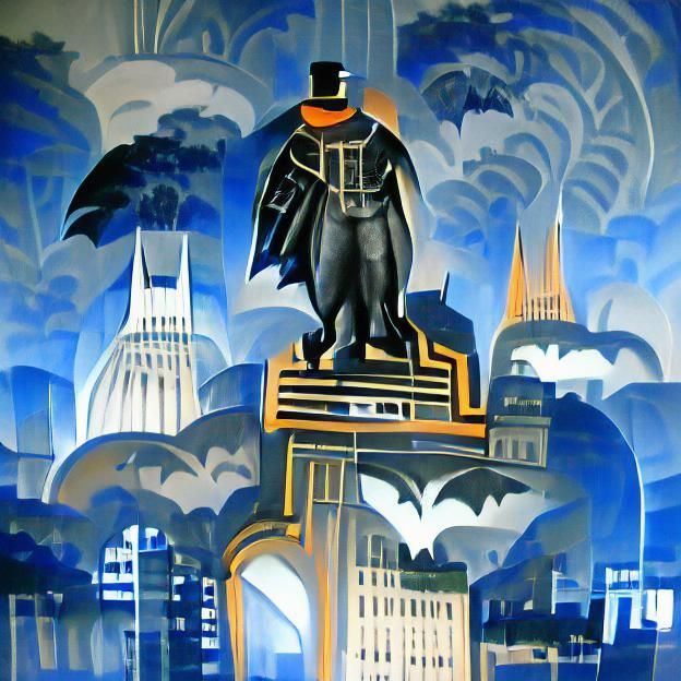 Victorian Batman Art Deco Gotham City