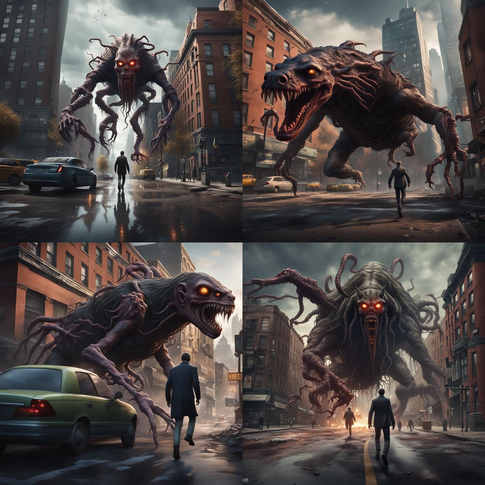 Eldritch Horror Unleashed in City Suburb