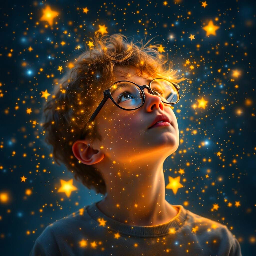 A Cosmic Boy Sees the Universe Unveil Its Secrets