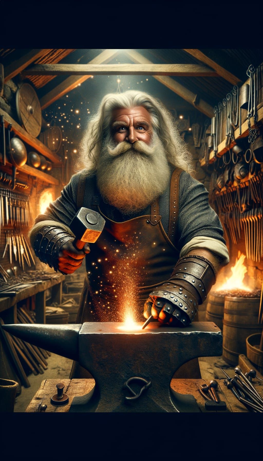 Dwarf Smith at the Forge
