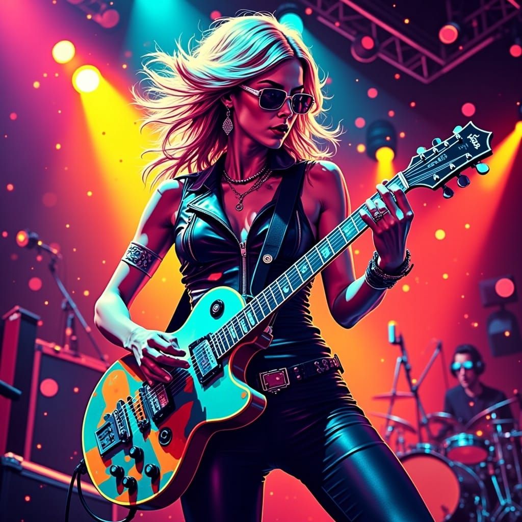 <lora:Snap Crackle Pop:1.0>grunge, gnarly, rock n roll