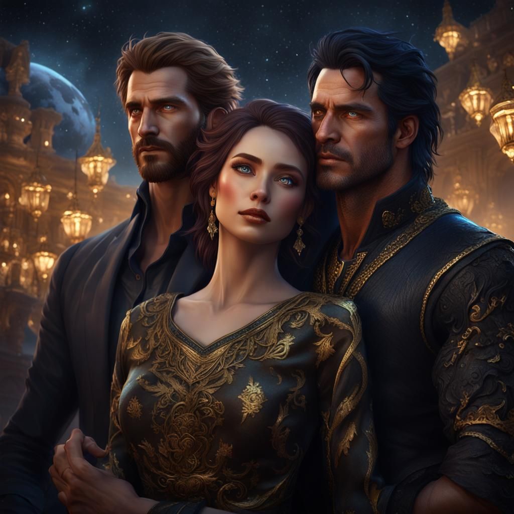 Fantasy Embrace: Dark Fantasy Art in Unreal Engine