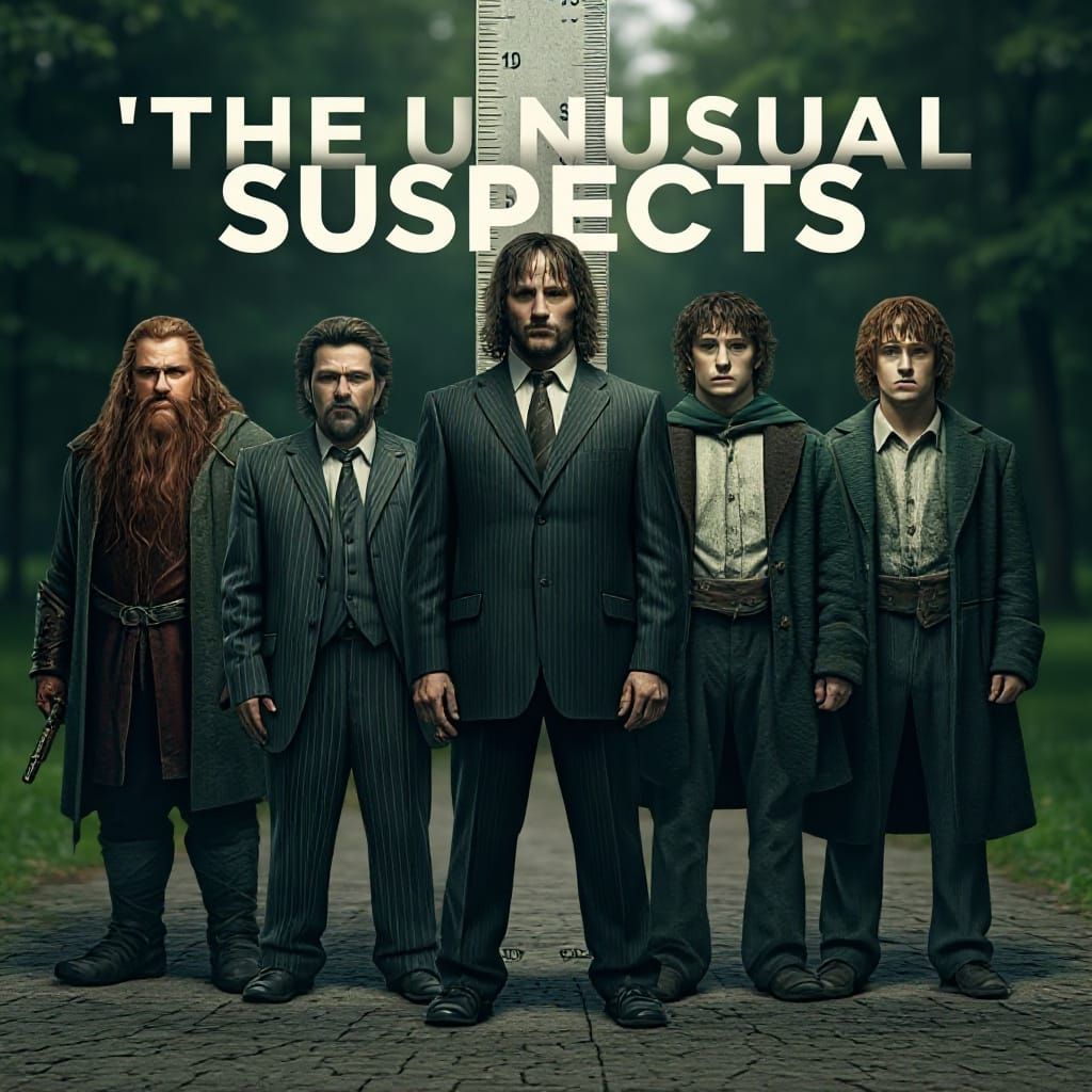 Intriguing Group Portrait with Bokeh Effect