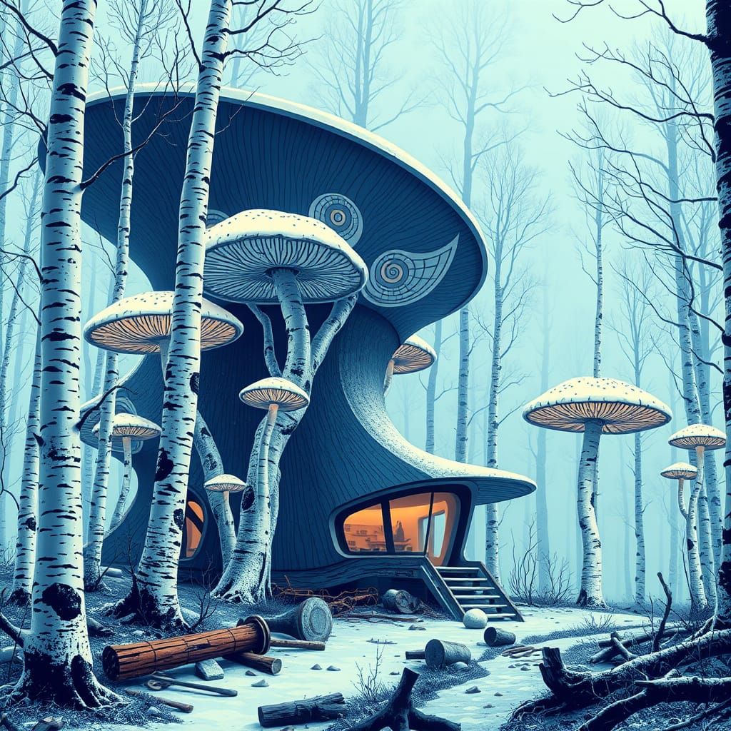 Mystical Forest Abode