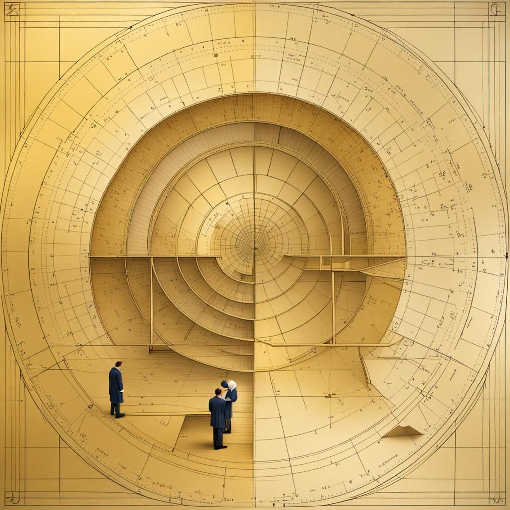 Scientists Studying the Golden Ratio in Lab