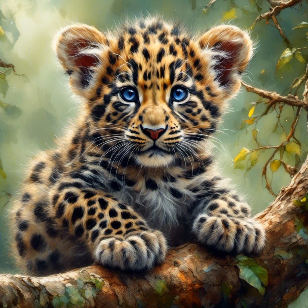 Hope - Amur Leopard cub - current population 110 individuals