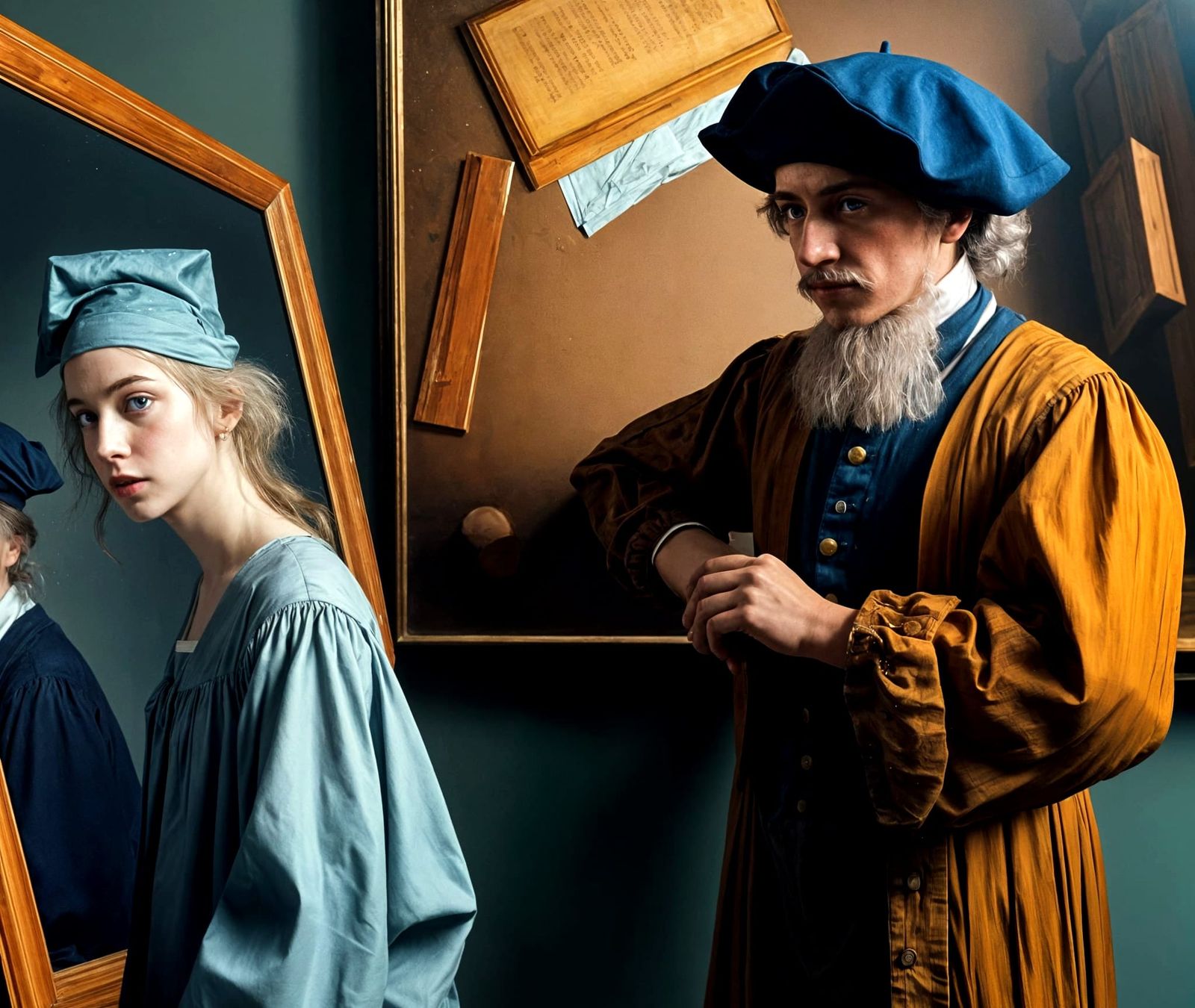 Old Master Paintings Come to Life as 3D Party